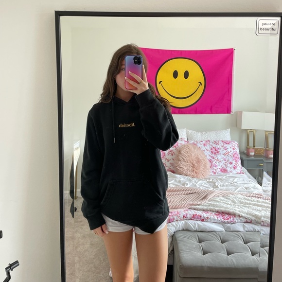 Jiberish Other - black and gold Jiberish hoodie